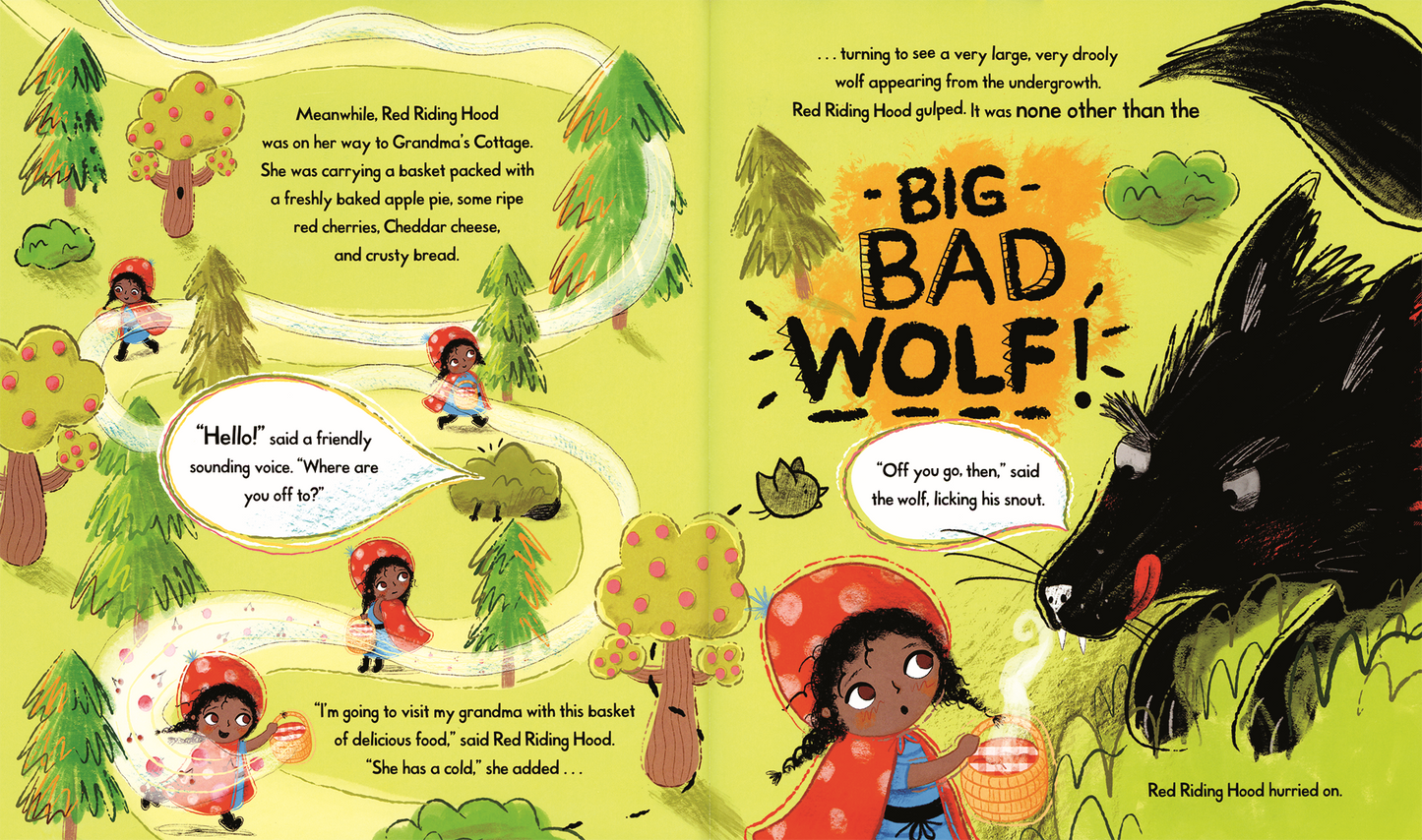 Red Riding Hood and the Three Billy Goats Gruff