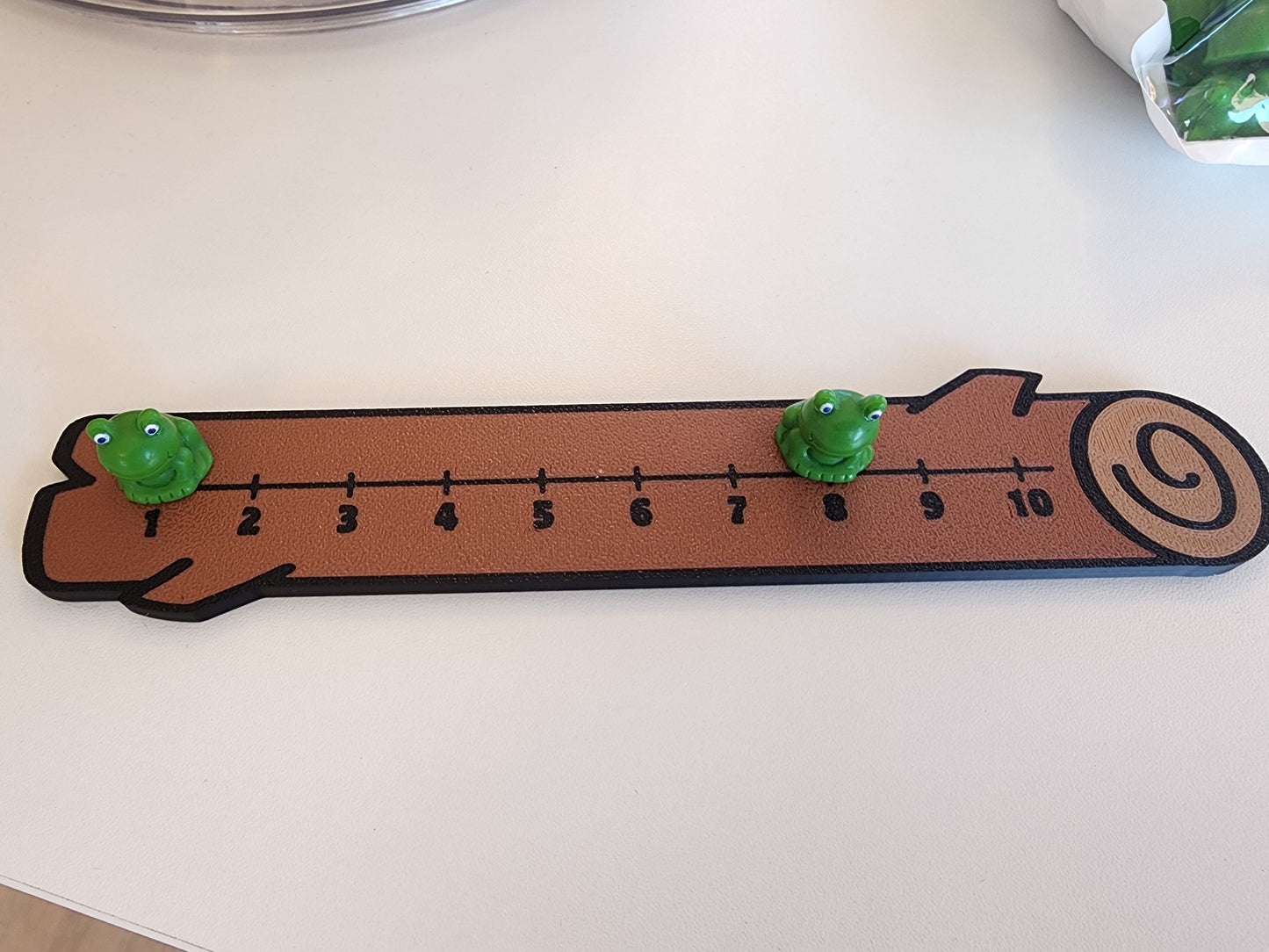 Frogs and Logs Number Lines