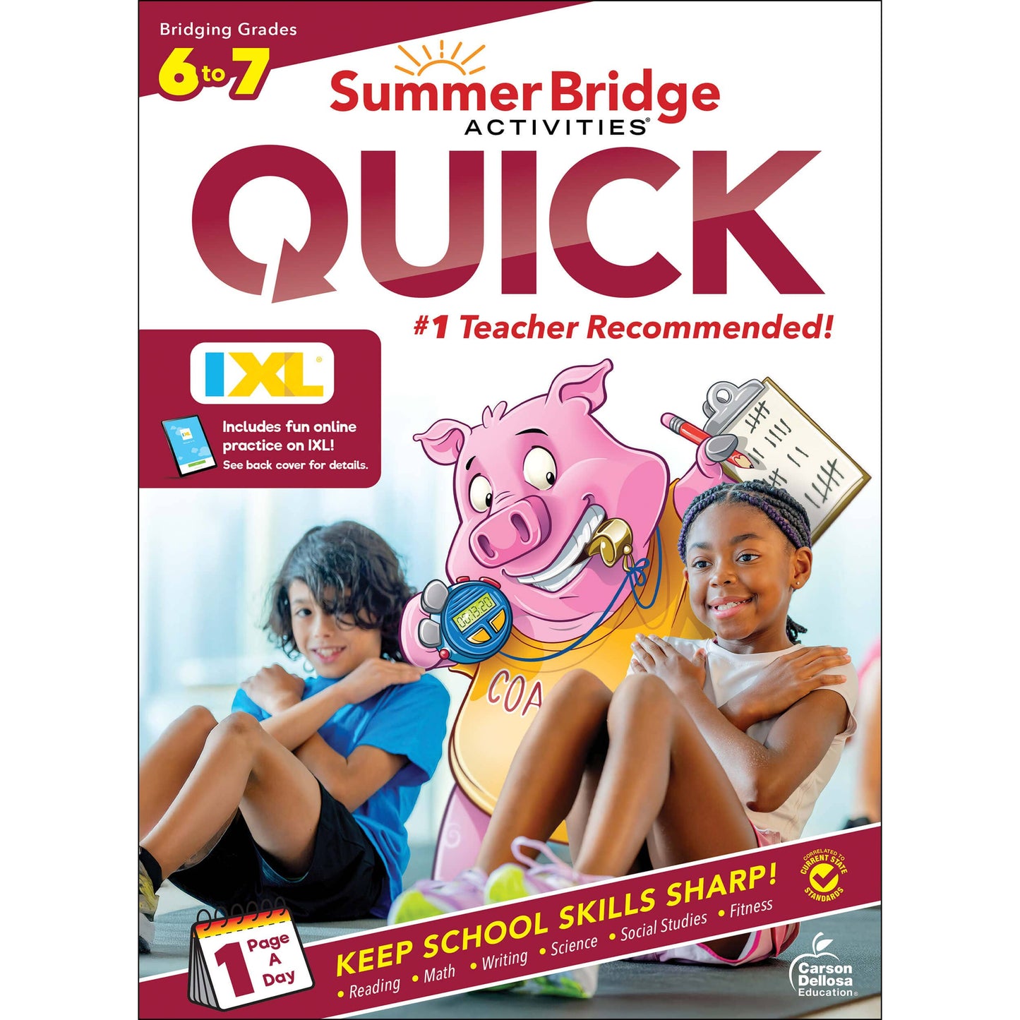 Summer Bridge Activities Quick, 6-7