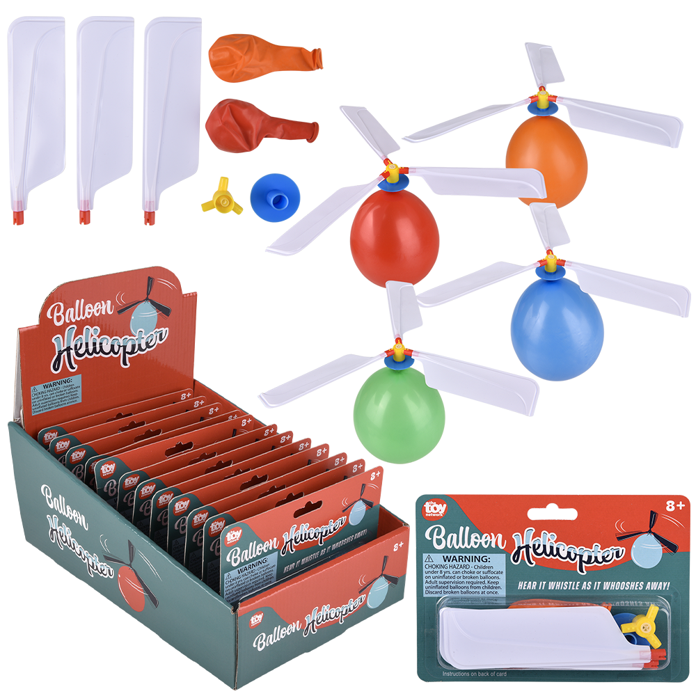 (T) 7" BALLOON HELICOPTER