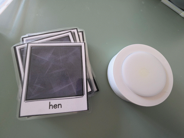 CvC Polaroid Light-Up Reading Set