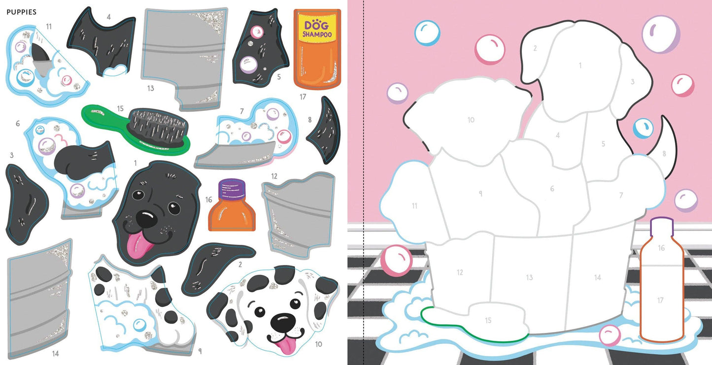 My First Color-by-Sticker Book - Pets