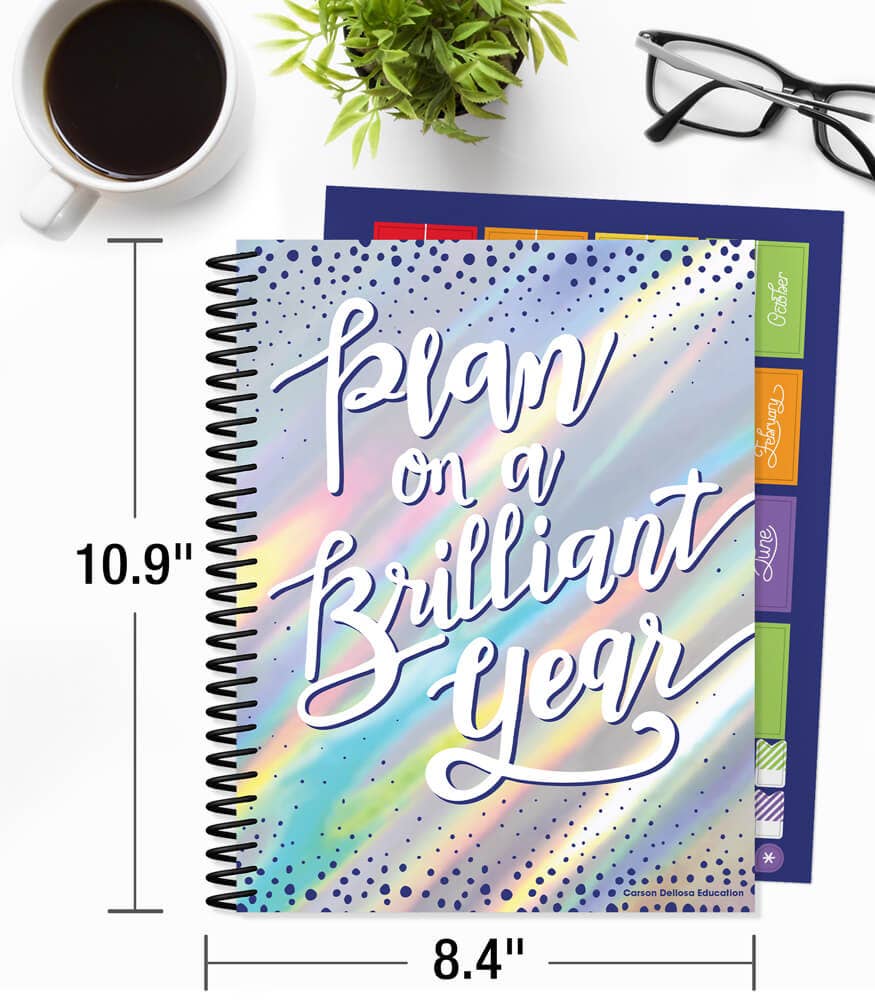 Sparkle and Shine Plan on a Brilliant Year Teacher Planner