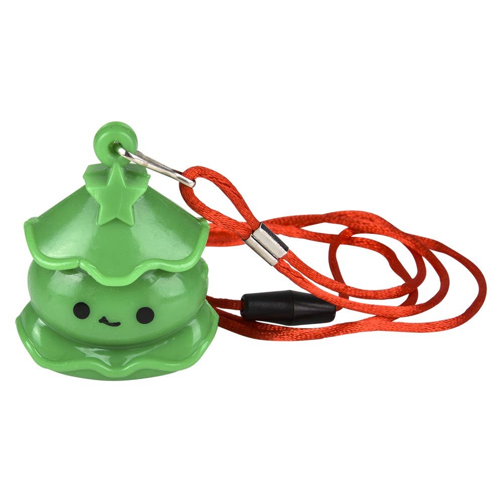 FLASHING CHRISTMAS NECKLACE ASSORTMENT 24CT 2"