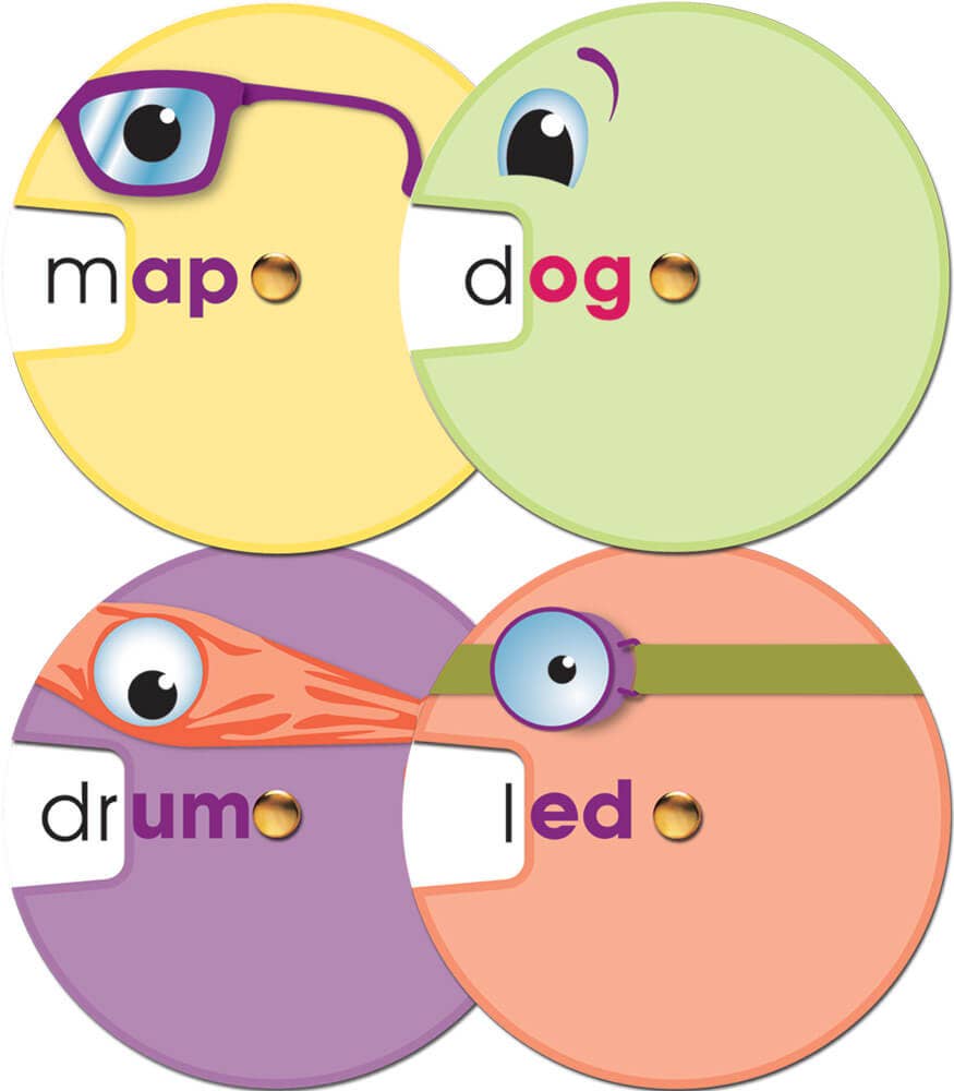 Word Wheels: Word Families Curriculum Cutouts
