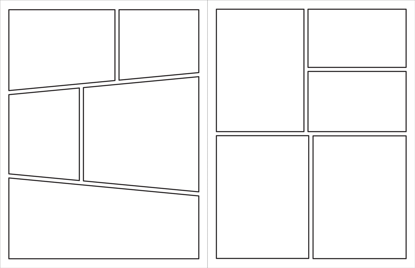 Blank Comic Book
