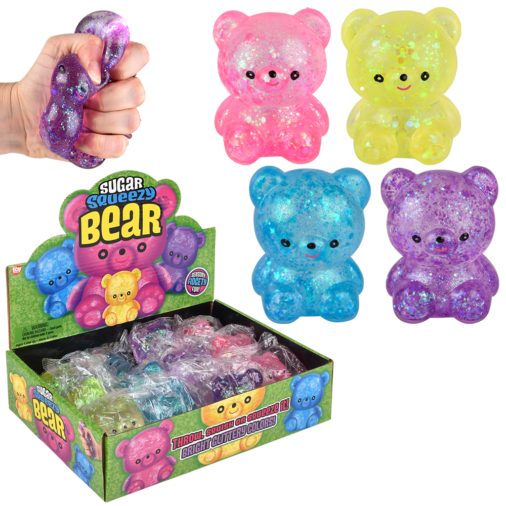 (T) 3" SQUEEZY SUGAR BEARS