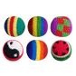 Extreme Retro Hand-Knitted Kick Pouch Footbag