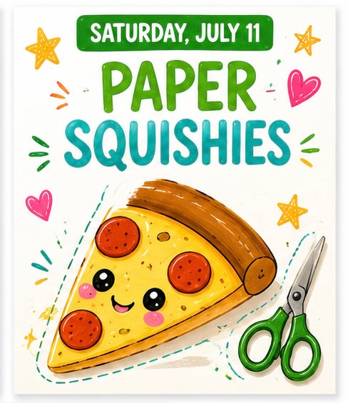 Event: Paper Squishies - July 11