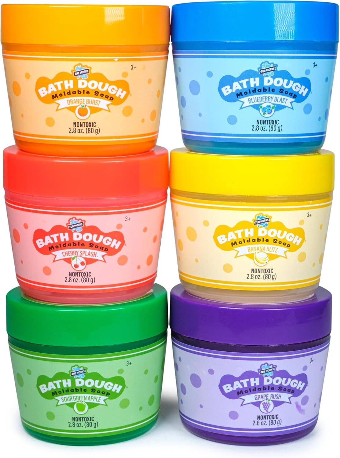 Tub Works® Bath Dough™ Moldable Kids Soap Bath Toy
