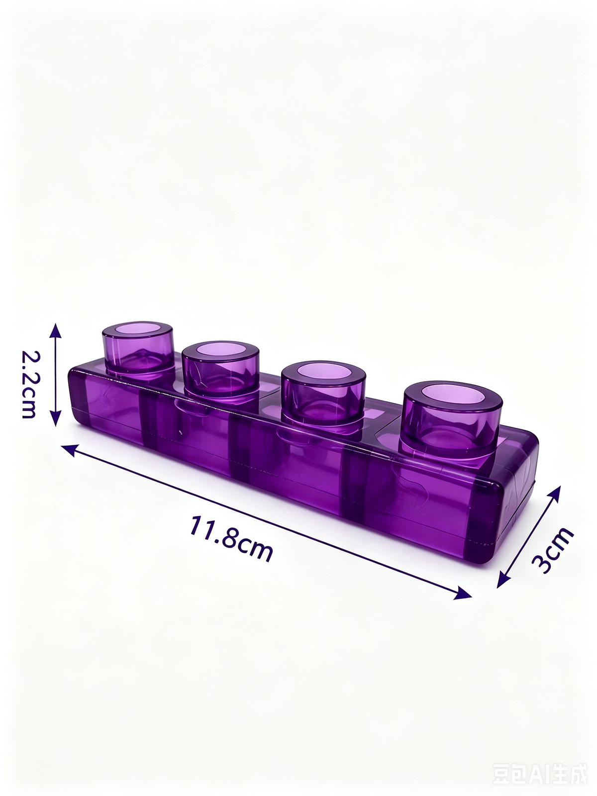Fun Doh JUMBO Squish Blocks Building Sensory Toy - 6/Display