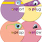Word Wheels: Beginning Blends Curriculum Cutouts