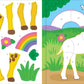 My First Color-by-Sticker Book -- Wild Animals