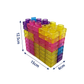 Fun Doh JUMBO Squish Blocks Building Sensory Toy - 6/Display