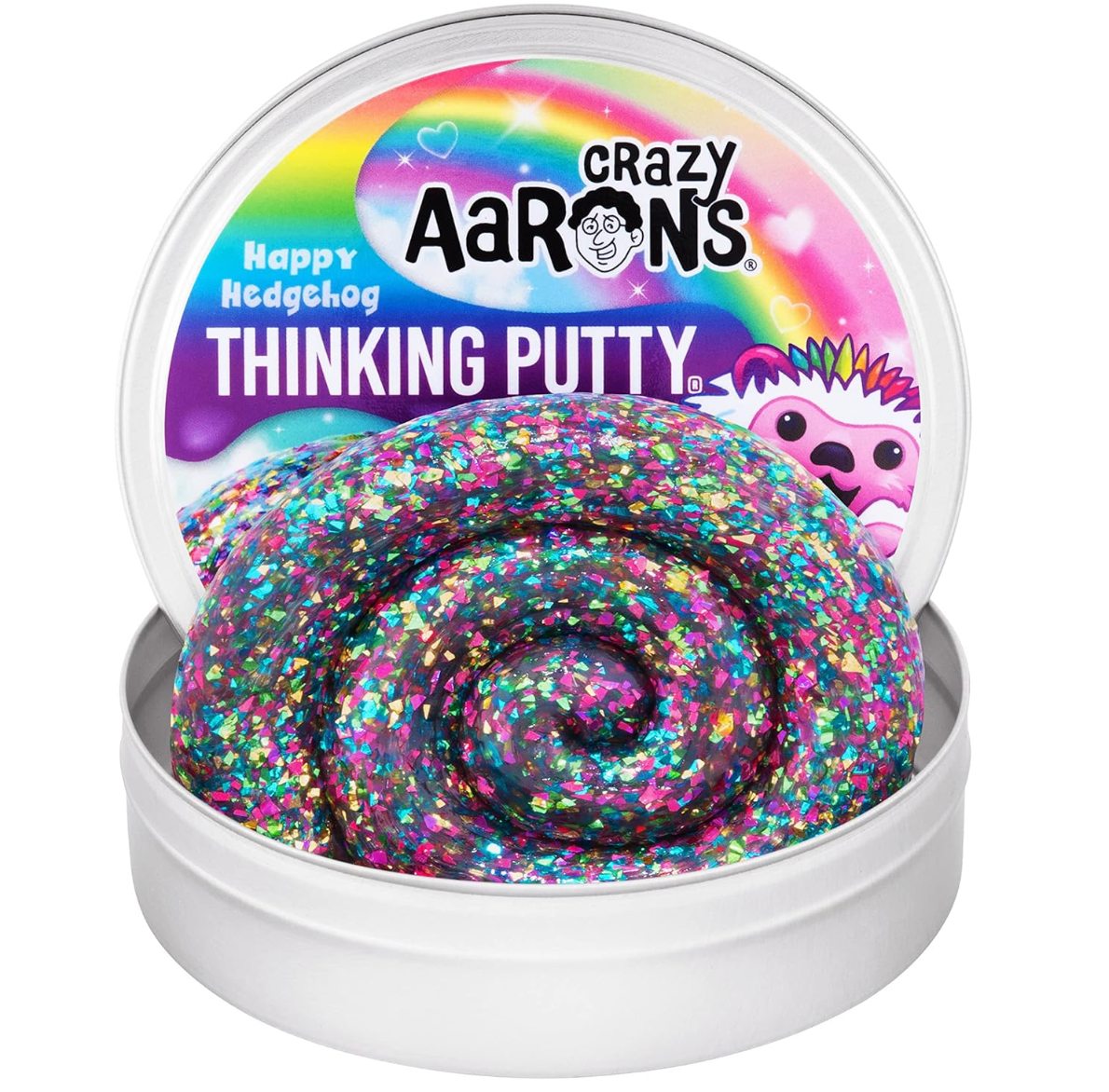 Crazy Aaron's 4" Sensory Thinking Putty - Happy Hedgehog