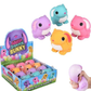 SQUISH AND STRETCH GUMMI BUNNY 3.25" EASTER LLB Squishy Toys