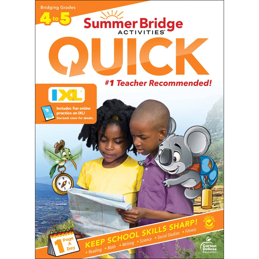 Summer Bridge Activities Quick, 4-5