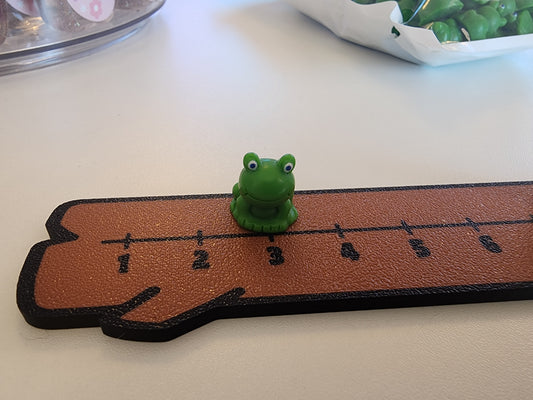 Frogs and Logs Number Lines