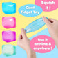 SugarSqueez Cube Squishy Fidget Sugar Stress Ball (1pc) Assorted Colors