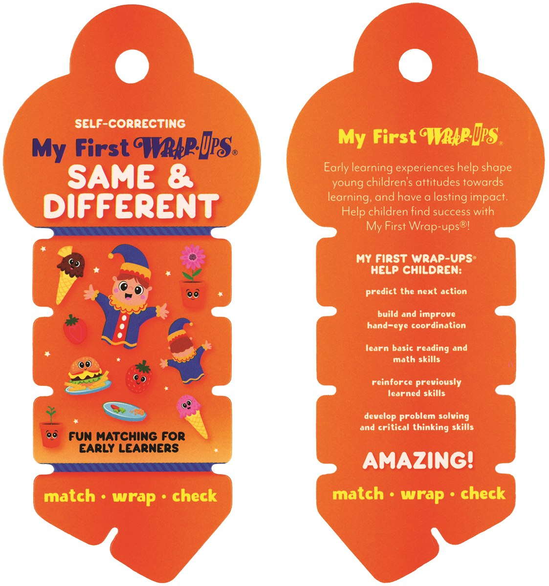 My First Wrap-ups Same & Different