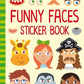 Funny Faces Sticker Book : Usborne