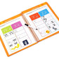 Ready to Learn: Kindergarten Write and Wipe Workbook by Editors of Silver Dolphin Books