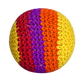 Extreme Retro Hand-Knitted Kick Pouch Footbag