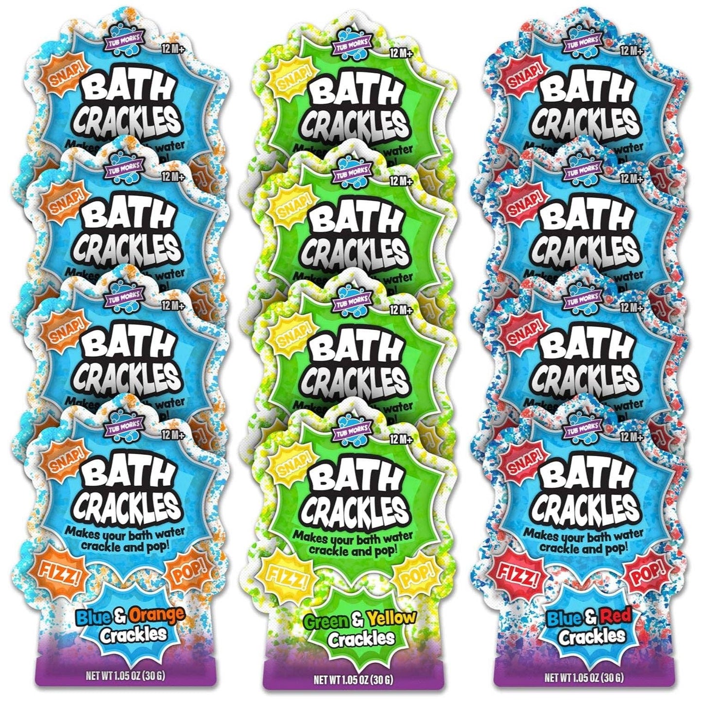 Tub Works® Bath Crackles Bath Toys