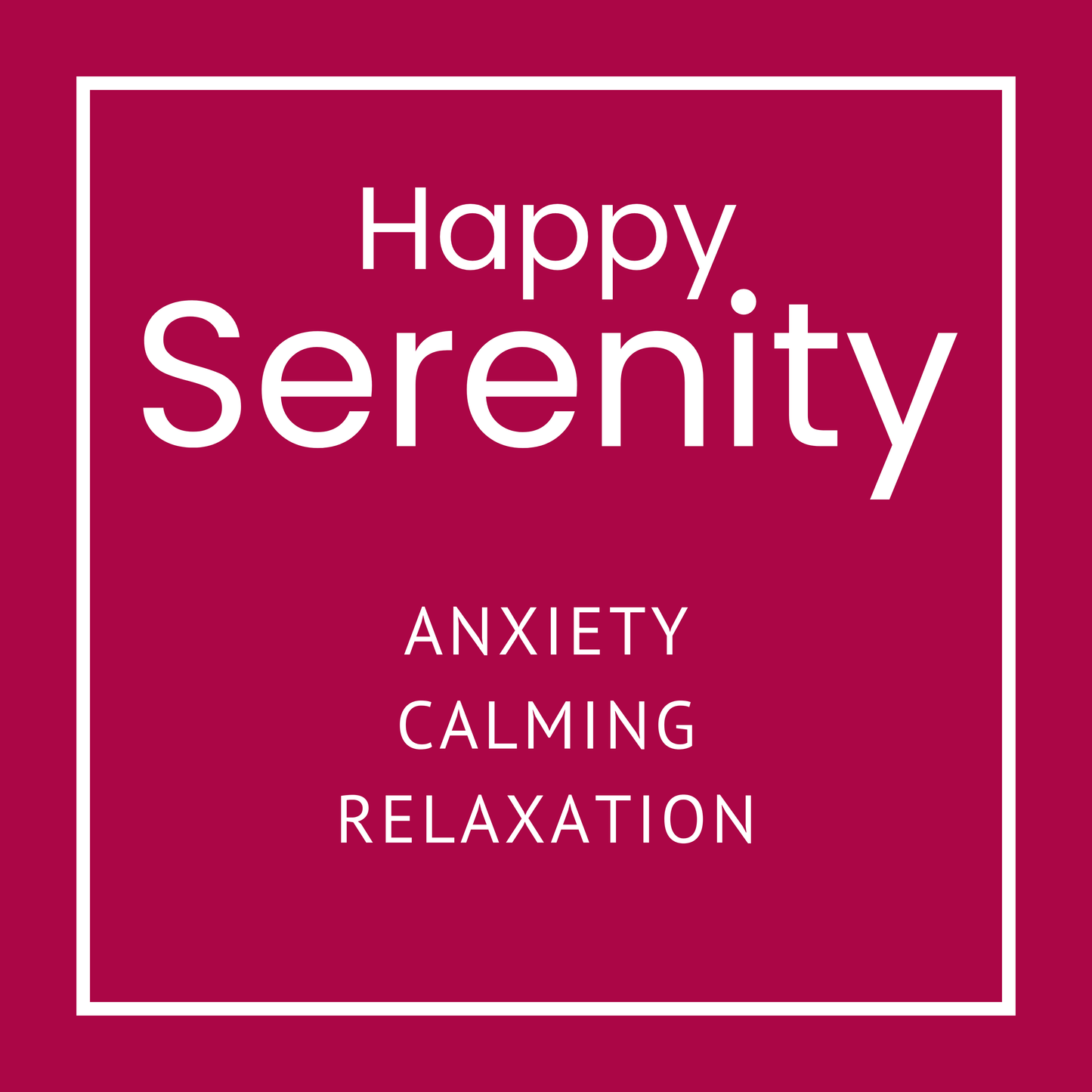 Happy Serenity Aromatherapy Nasal Inhaler