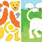 My First Color-by-Sticker Book -- Wild Animals