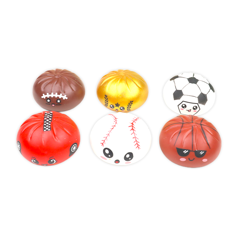 Fun Doh Sports Dumpling Squishy Fidget Toy - 12/Display