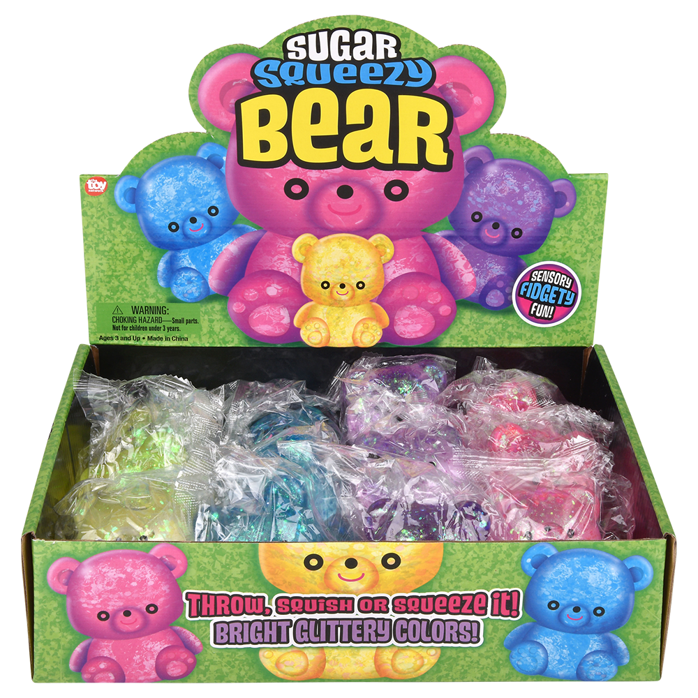 (T) 3" SQUEEZY SUGAR BEARS