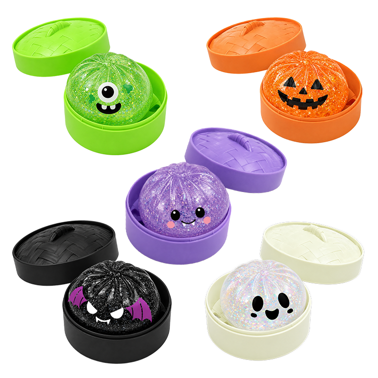 Fun Doh Halloween Dumpling Squishy Toy - 12/Display