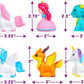 Tub Works® Fantasy™ Mold Free Bath Toys, 6 Pack