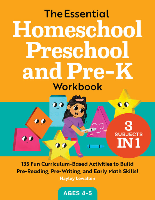 Essential Homeschool Preschool and Pre-K Workbook