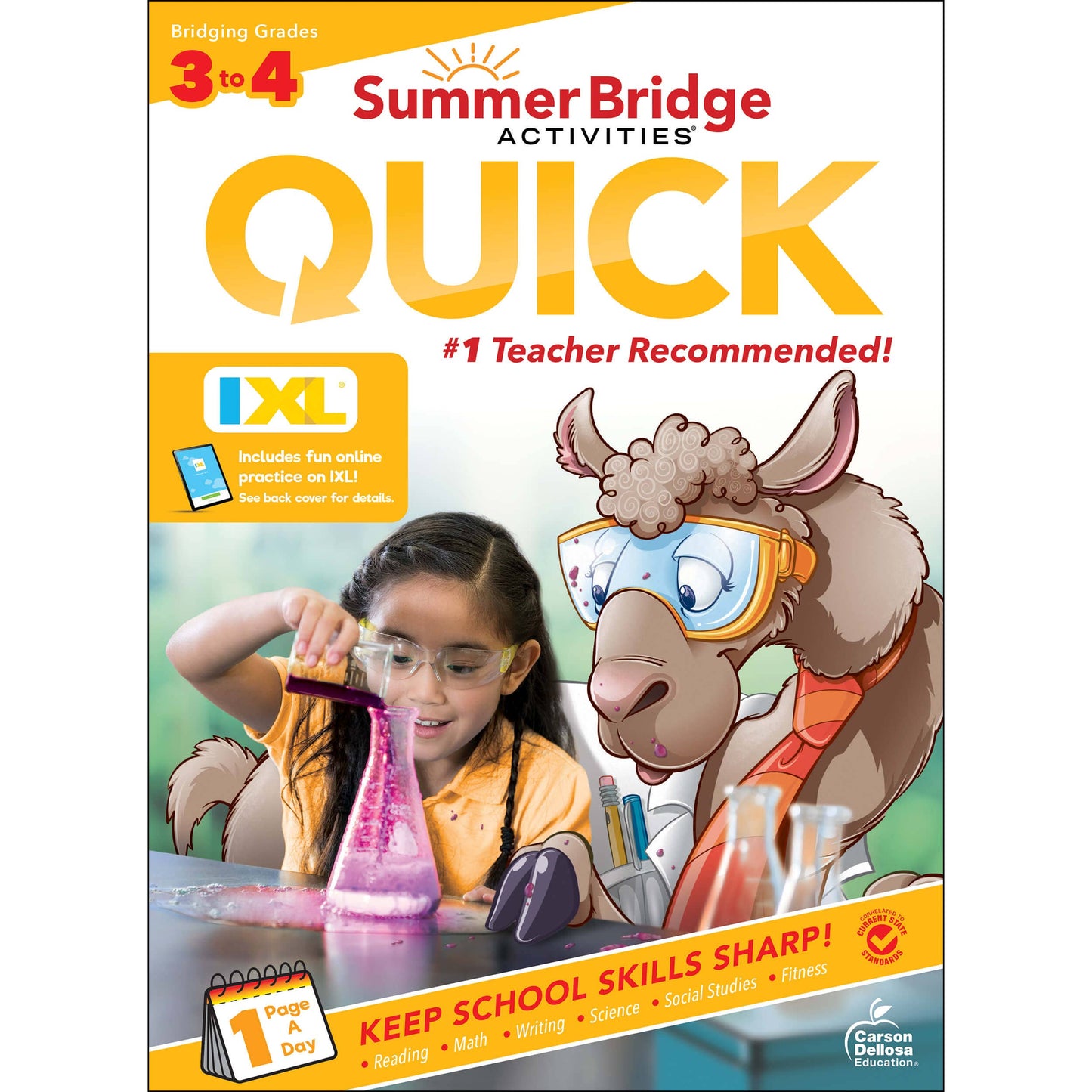 Summer Bridge Activities Quick, 3-4