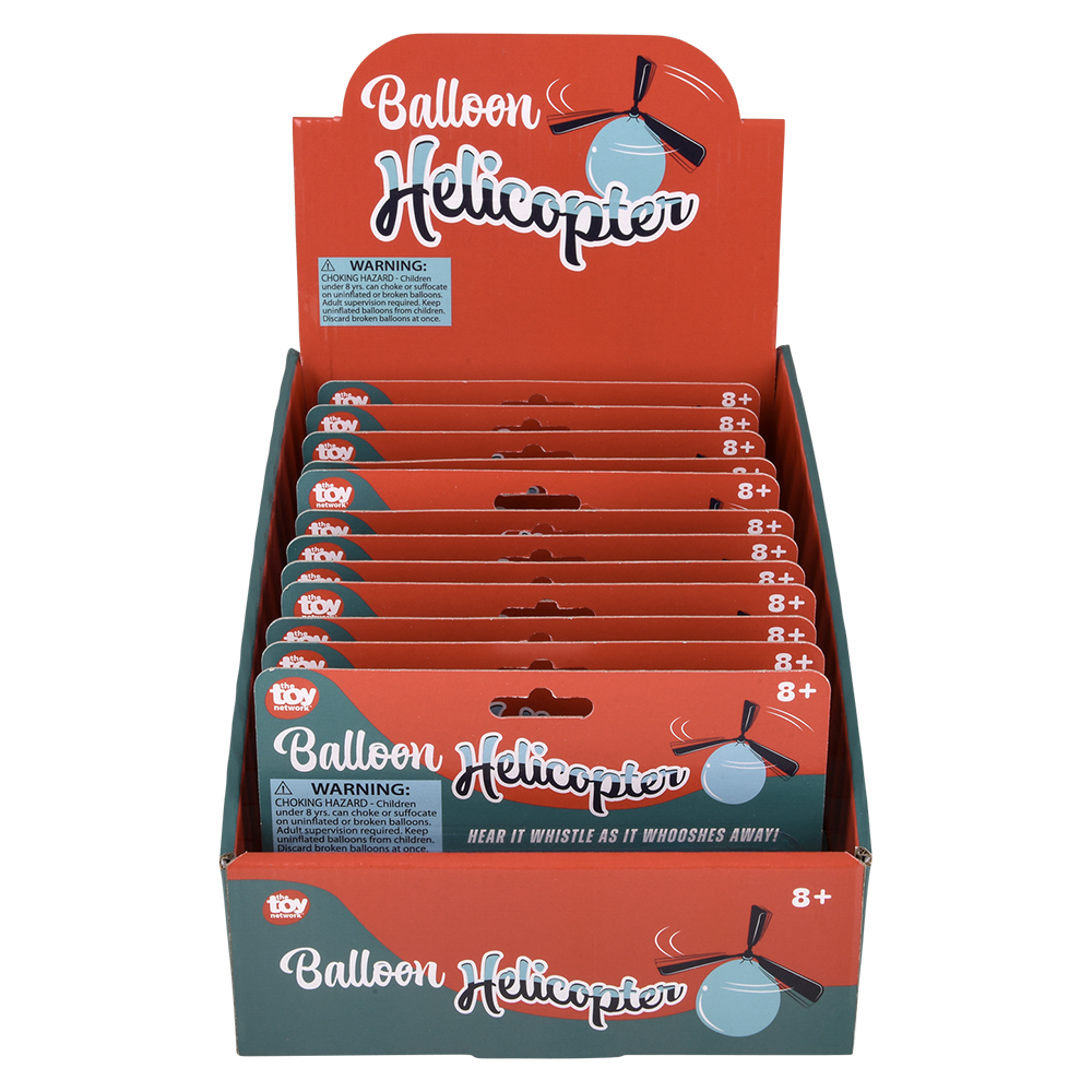 (T) 7" BALLOON HELICOPTER