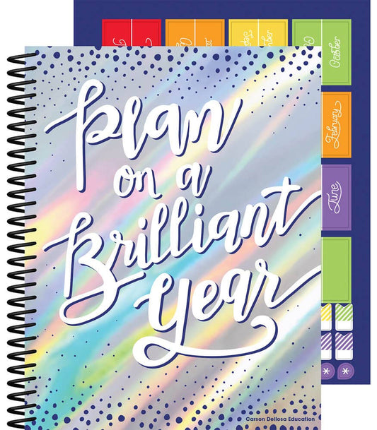 Sparkle and Shine Plan on a Brilliant Year Teacher Planner