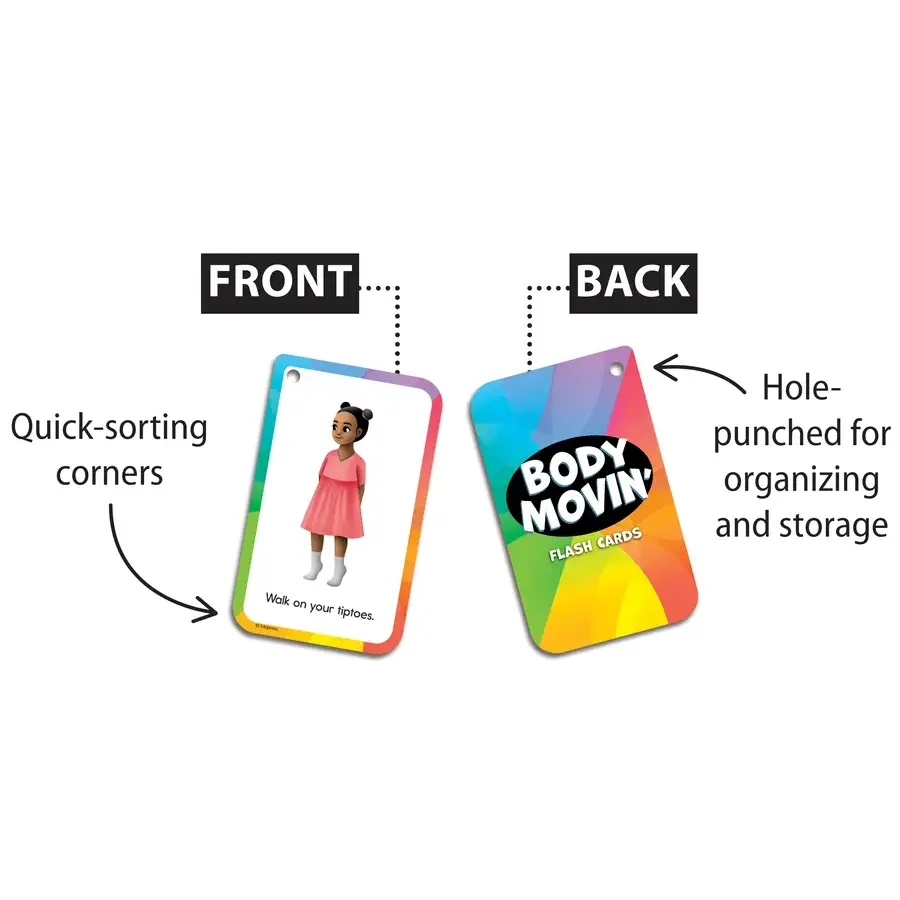 Body Movin’ Flash Cards