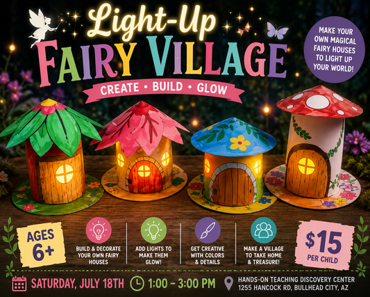 Light Up Fairy Village Event