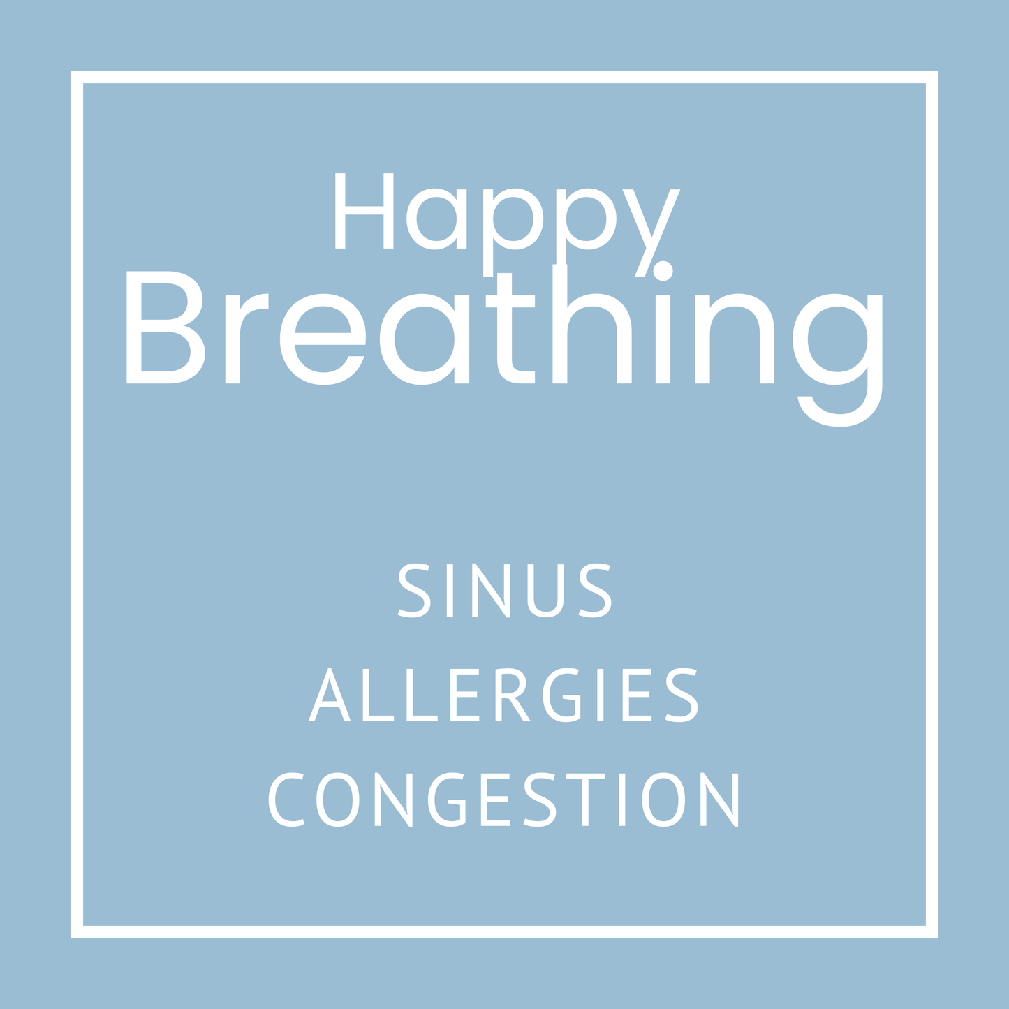 Happy Breathing Nasal Inhaler