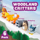Tub Works® Woodland™ Mold Free Bath Toys, 6 Pack