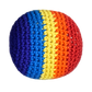 Extreme Retro Hand-Knitted Kick Pouch Footbag