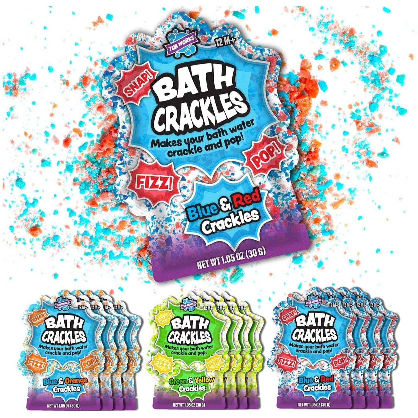 Tub Works® Bath Crackles Bath Toys