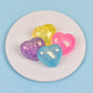 SugarSqueez Squishies® Glitter Heart Maltose Fidget Stress Ball (1pc) Assorted Colors