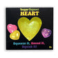 SugarSqueez Squishies® Glitter Heart Maltose Fidget Stress Ball (1pc) Assorted Colors
