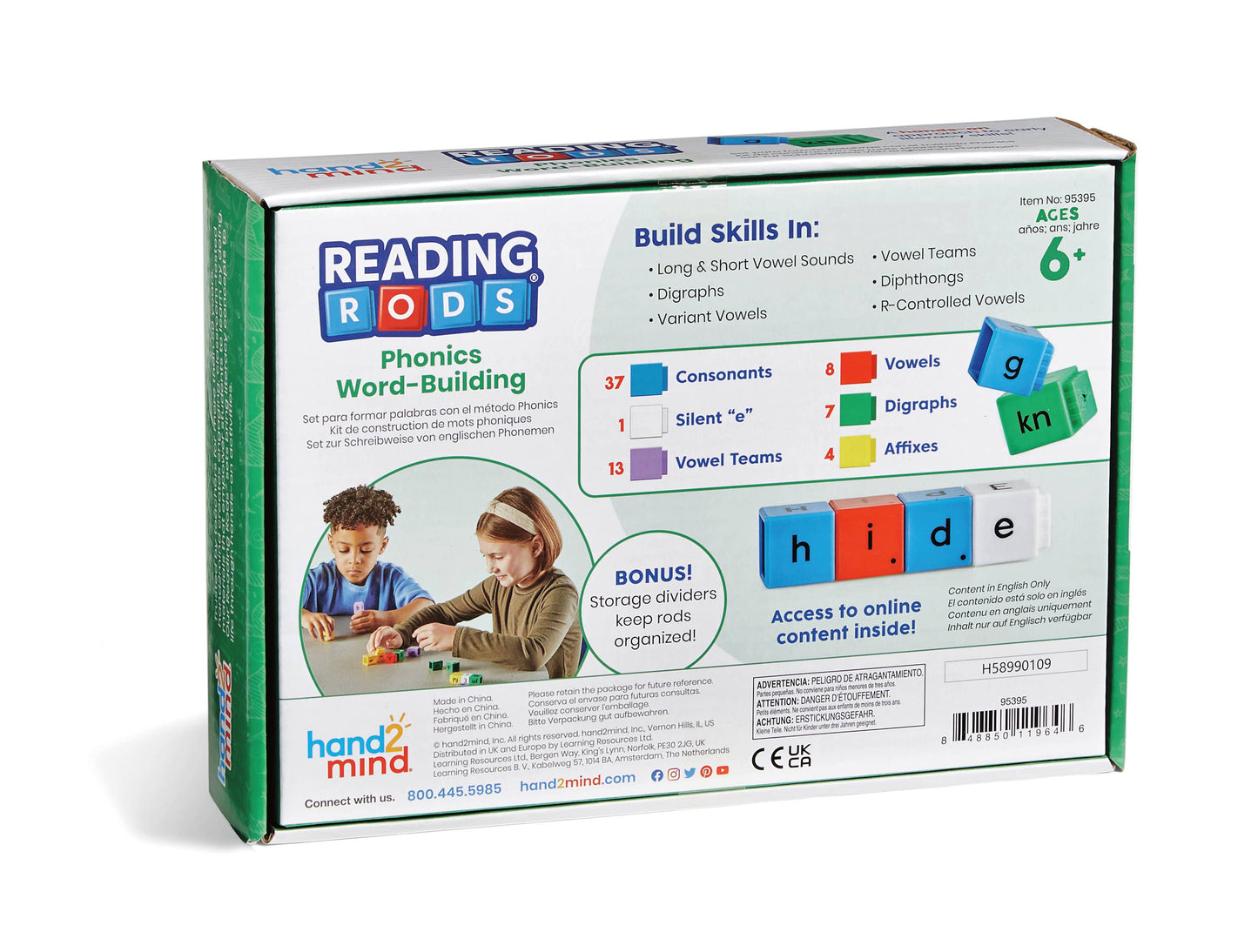 Reading Rods Phonics Word-building
