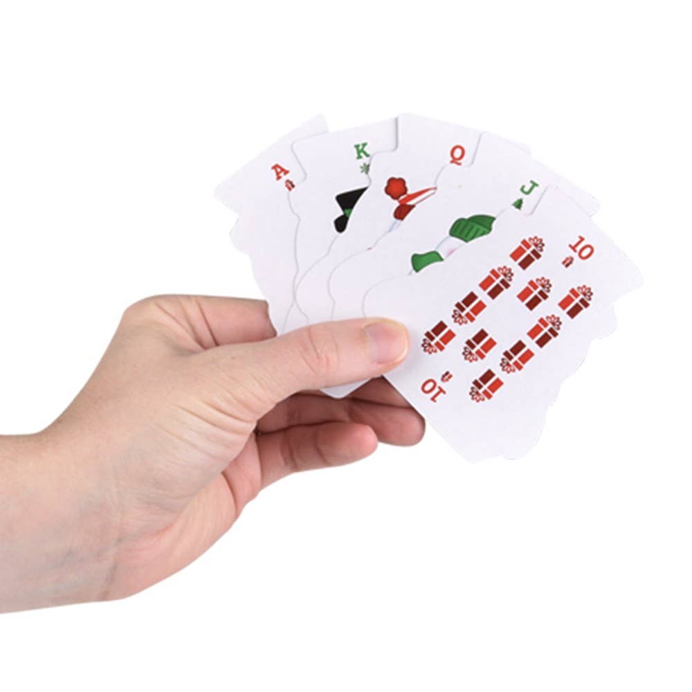 SNOWMAN PLAYING CARDS 3"   12/DISPLAY