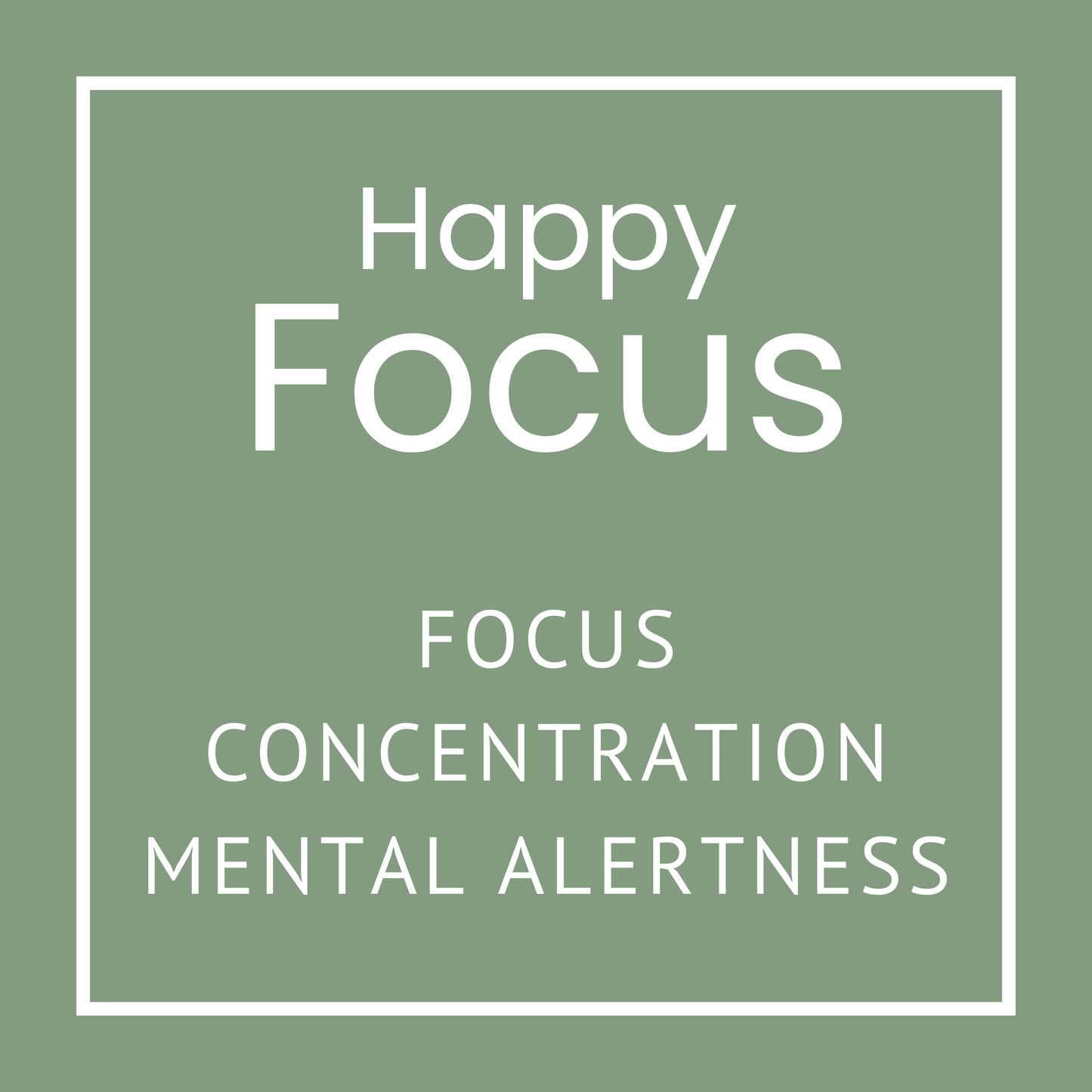 Happy Focus Nasal Inhaler