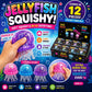 Jellyfish Squishy – Glitter “Squeeze Mochi” Stress Toy